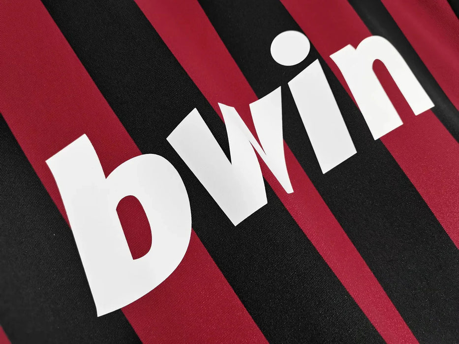 AC Milan 09/10 Home Jersey - Long Sleeve