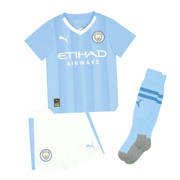 MAN CITY F.C 2023/24 YOUTH HOME FULL KIT