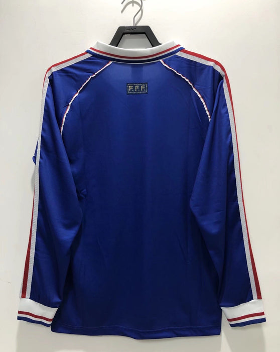 France Home Jersey 1998 long sleeve