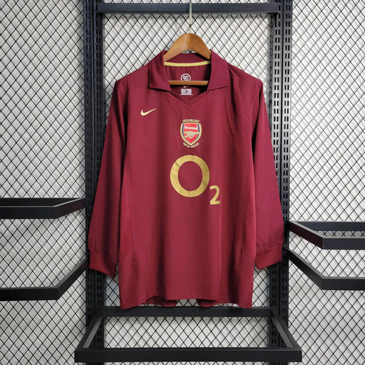 ARSENAL 05/06 Home Jersey-Long Sleeve