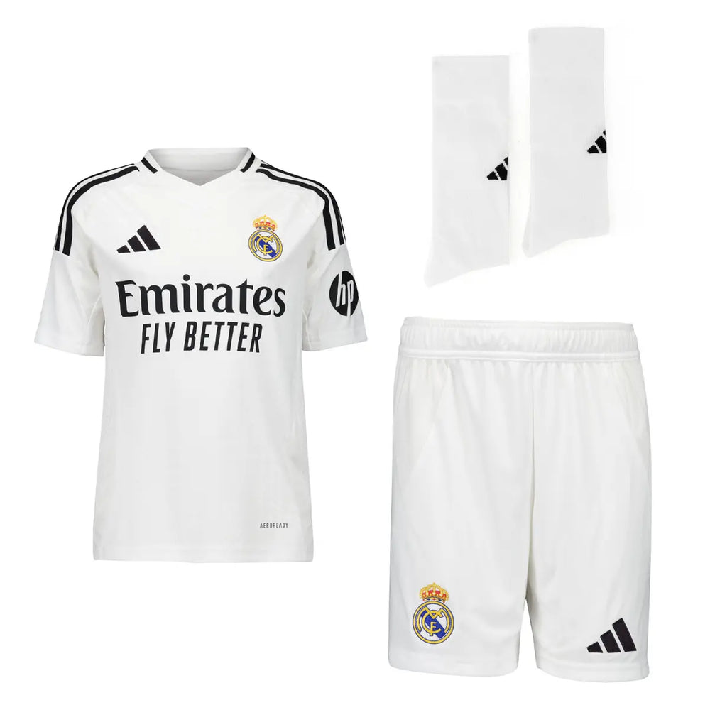 REAL MADRID C.F 2024/25 YOUTH HOME FULL KIT