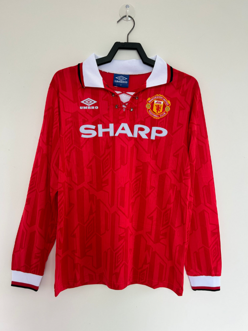 Manchester United Home Jersey 1992/94 long sleeve