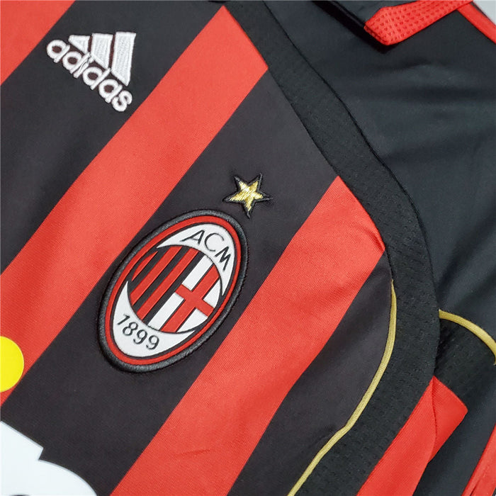 AC MILAN 06/07 Home Jersey-Long Sleeve