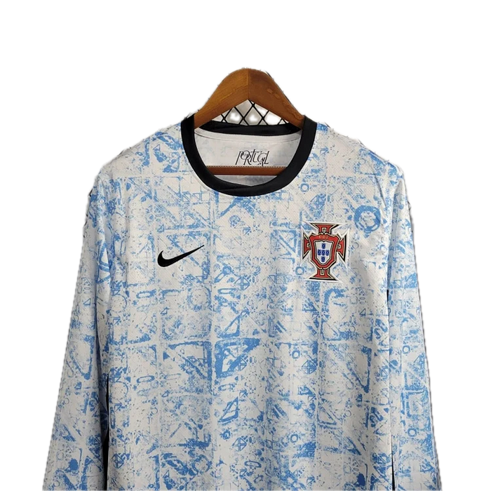 Portugal  2024 Away Long Sleeve Jersey - Euros