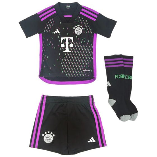 F.C BAYERN MUNICH 2023/24 YOUTH AWAY FULL KIT