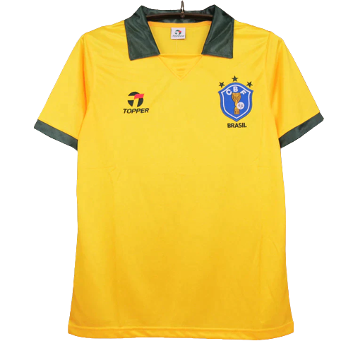 BRAZIL 88/89 Home Jersey