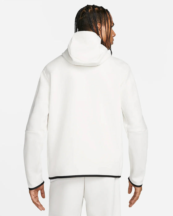 TECH FLEECE ZIP-UP HOODIE WHITE