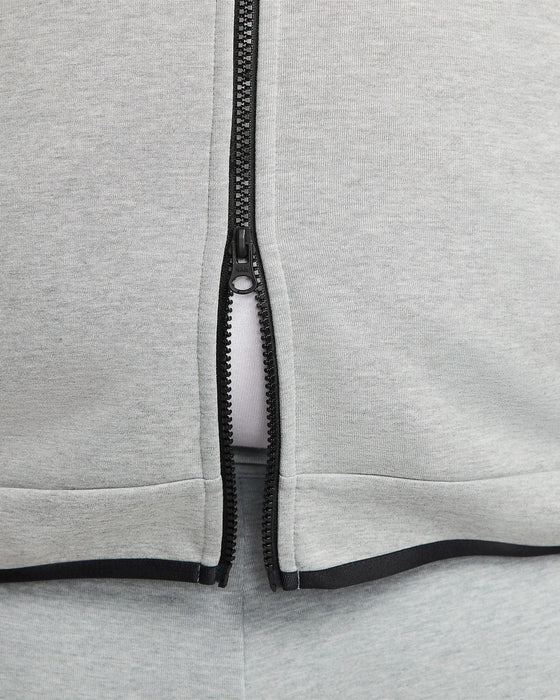 TECH FLEECE ZIP-UP HOODIE GREY