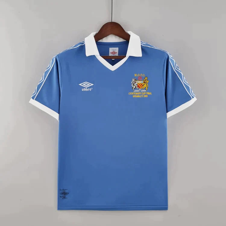 MANCHESTER CITY 81/82 Home Jersey