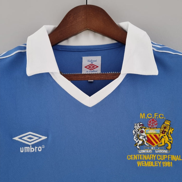 MANCHESTER CITY 81/82 Home Jersey