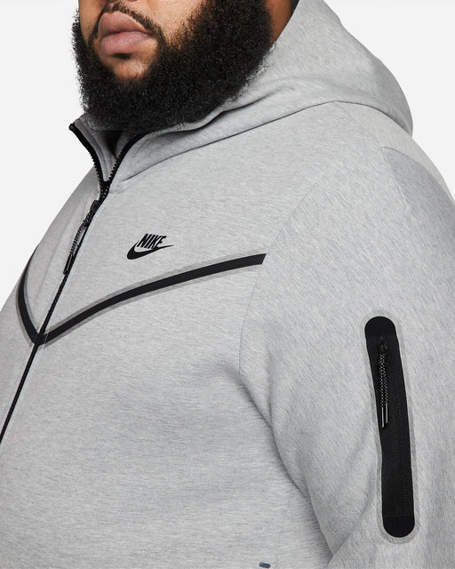 TECH FLEECE ZIP-UP HOODIE GREY